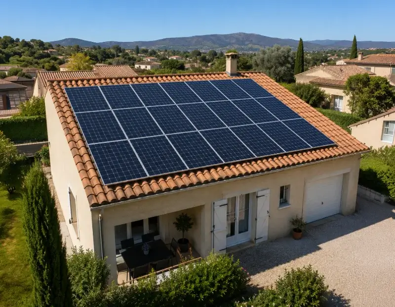 Prime à l'autoconsommation panneaux solaires Géronce — aide financière de l'État